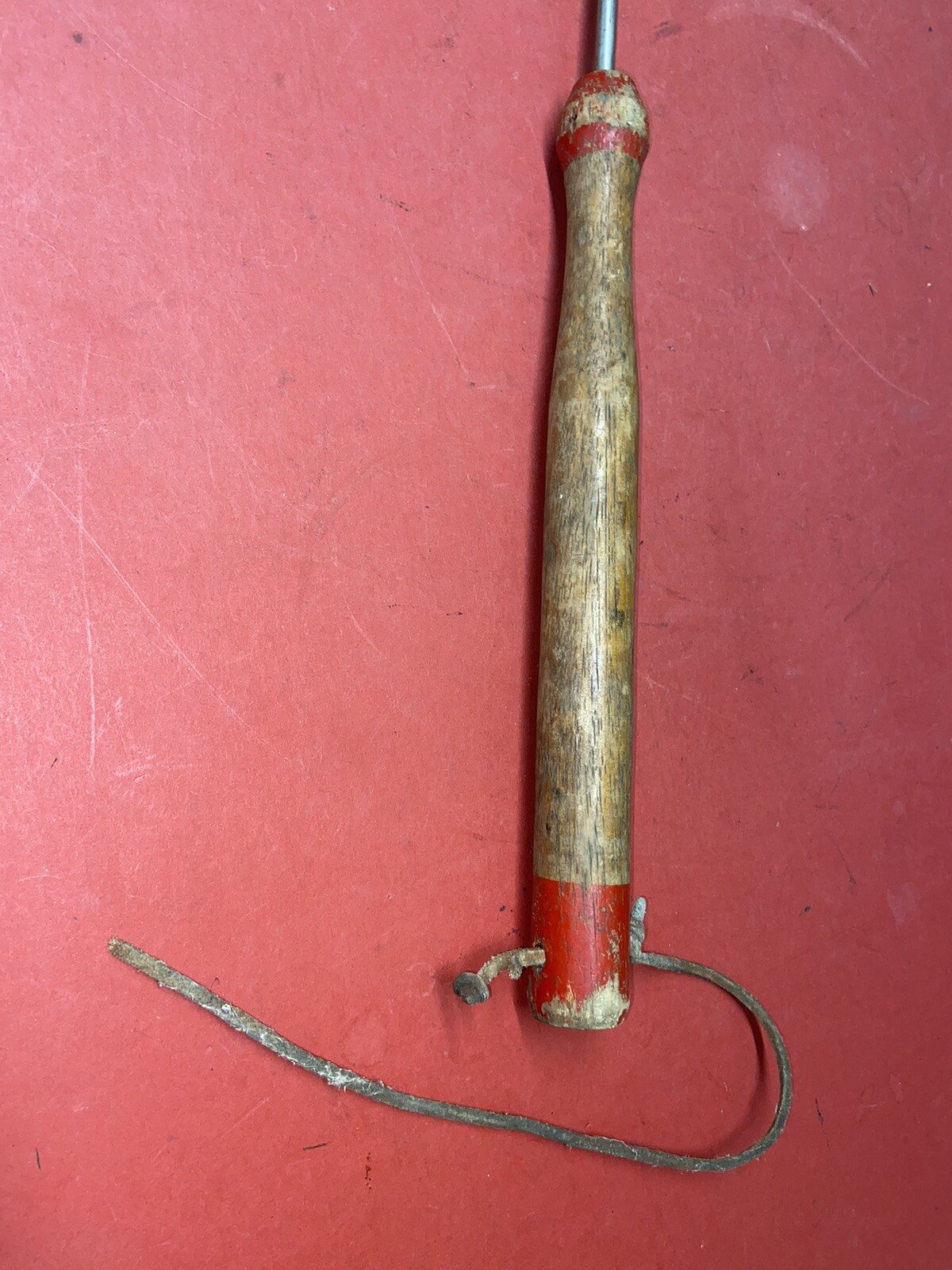 Vintage Fishing Gaff Hook with Wooden Handle, 24" Long eBay