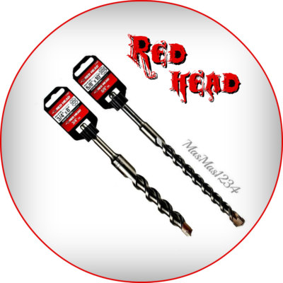 Sds Rill Red RED HEAD SDS-Plus Drill Bits 5/8-in x 10-in & 3/4-in x 8-in Carbide ...