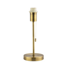 Traditional and Classic Table Lamp Base in Antique Brass with Pull Cord Switc...