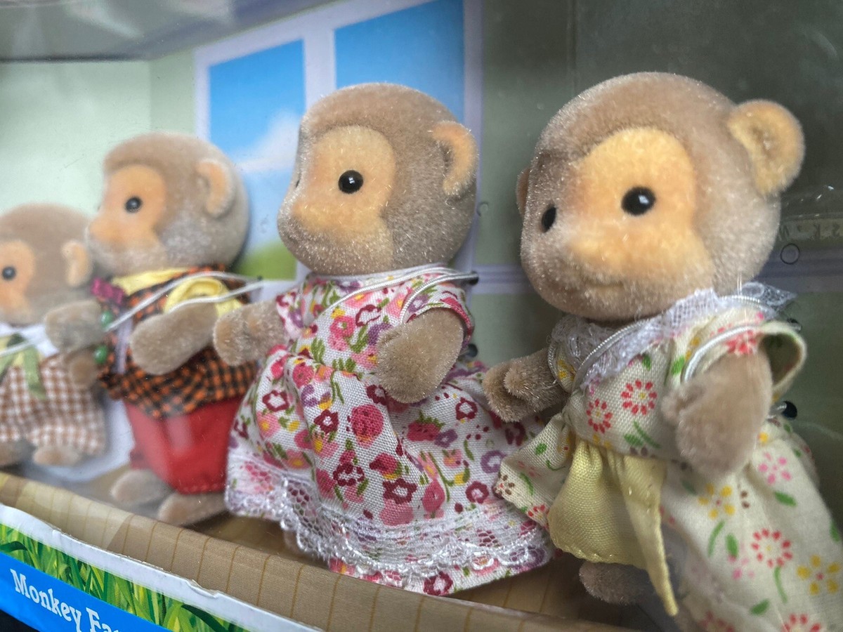 Sylvanian Families ~ Monkey Family ~ Flair ~ BOXED | eBay