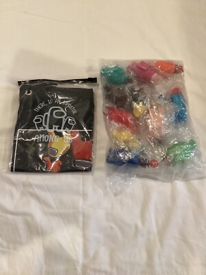 New In Package - Among Us Toys, Stickers And Carry Bag! Must See!