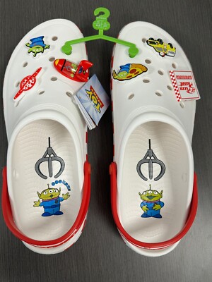 NEW Crocs x Toy Story PIZZA PLANET OFF-COURT CLOG | Men Sizes 8 - 13