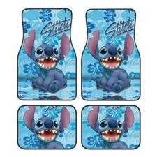 Disney Stitch Car Floor Mats Stylish And Fun Car Interior Decor