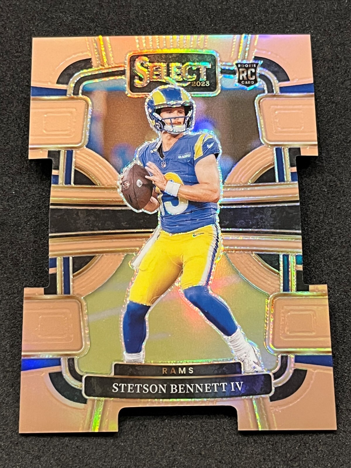 2023 Panini Select Stetson Bennett IV Concourse Die-Cut Copper Prizm 86/299 #55