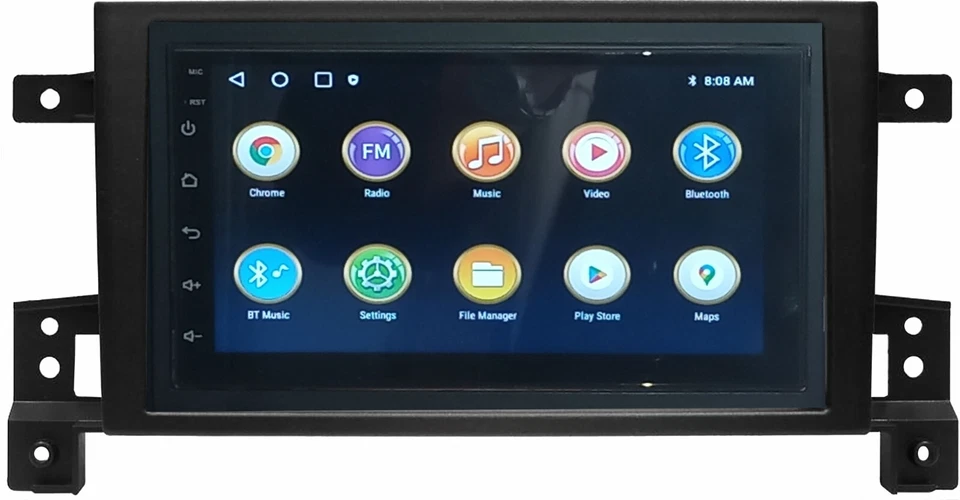 AUTORADIO ANDROID COMPATIBILE SUZUKI GRAND VITARA DAL 2005 - 4 + 64GB - Immagine 2 di 4