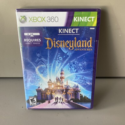 Kinect Disneyland Adventures (Microsoft Xbox 360) Factory Sealed BRAND NEW