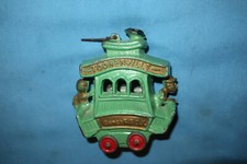 Vintage Fontaine Fox Toonerville Die-Cast Metal Trolley