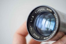    Rare Some Berthiot Cinor "P" 70mm F/1.8   GFX cover  