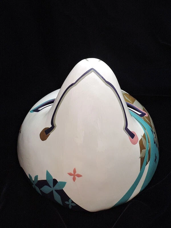 Komendo Full Face Fox Kitsune Mask "SENRYUMON MITSUSHIRO" Hand Made Japan Party - Image 4 of 4