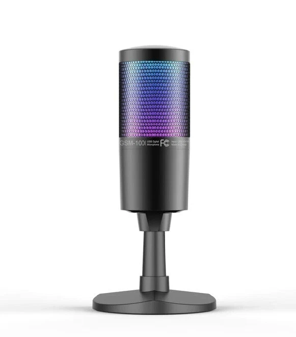 Gemini - GSM-100 - USB Digital Microphone With LED Lighting - Image 3 of 4