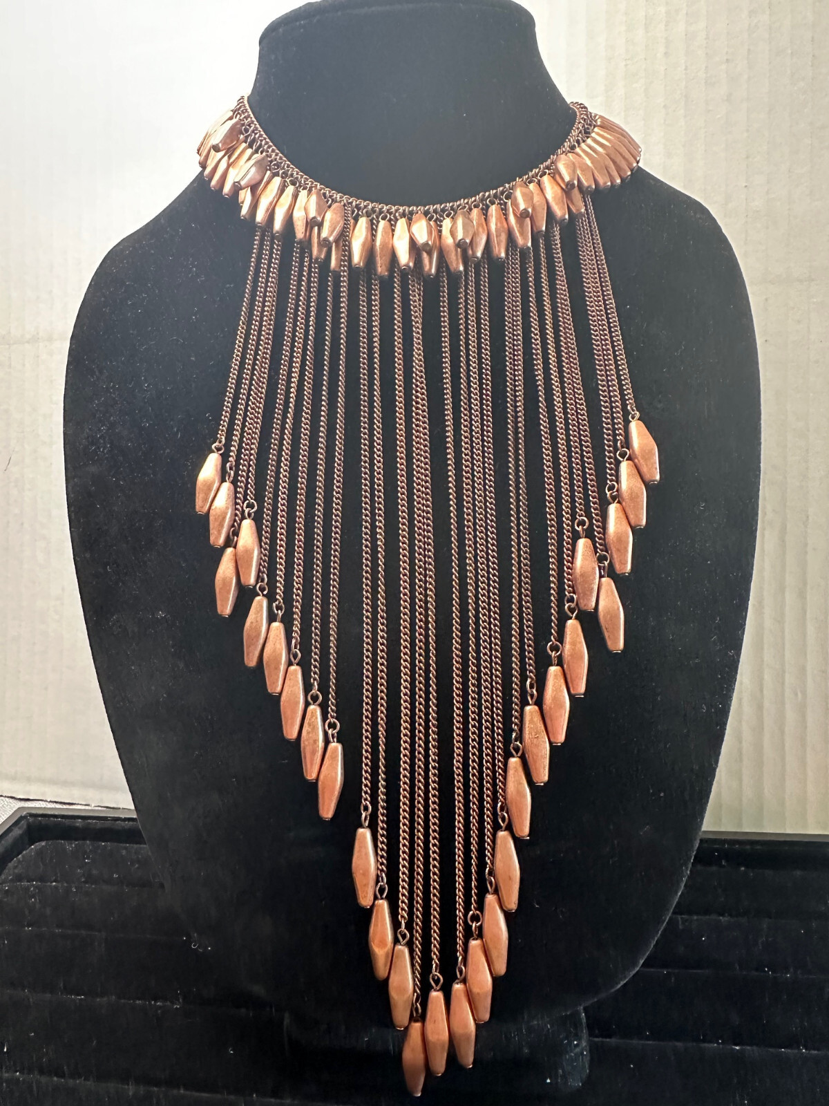 Hiedi Klum Signed, Adjustable Statement Copper Bi… - image 1