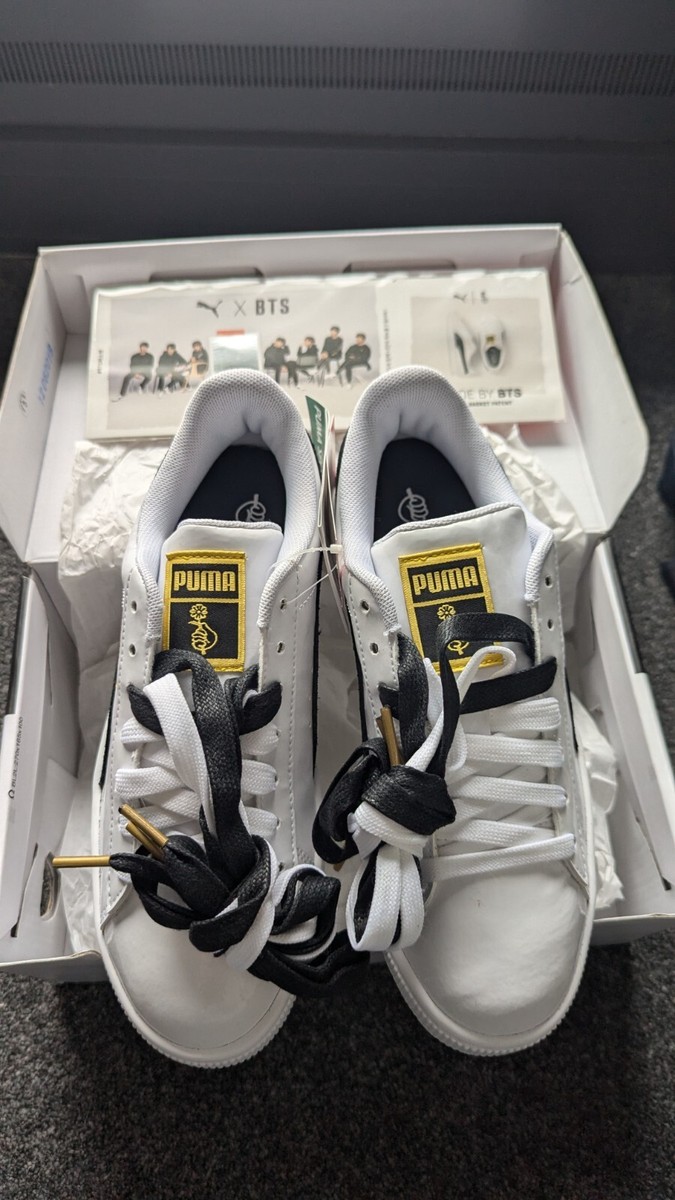 PUMA x BTS Trainers Basket Petent (36827801), UK4 EU37, BNIB