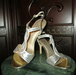 touch of nina silver shoes