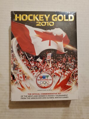 Hockey Gold 2010, 5 Disc DVD Box Set CTV Vancouver 2010 Men's & Women's Hockey 