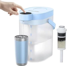 Waterdrop FreshTaste Electric Water Filter Pitcher, Instant Countertop Purifier