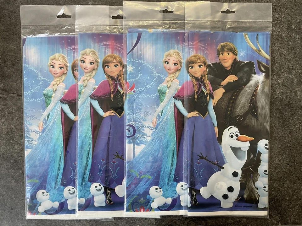Cubierta de mesa Amscan Disney Frozen | LOTE DE 4 Foto 2 de 2
