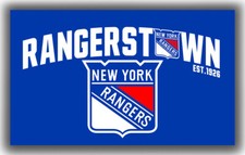 New York Hockey Team Memorable Flag 90x150cm 3x5ft Rangers Town Best Banner