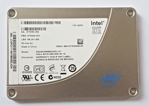 80 GB SATA-II Intel X25-M Series SSDSA2M080G2GN SSD MLC 2,5" interne Festplatte