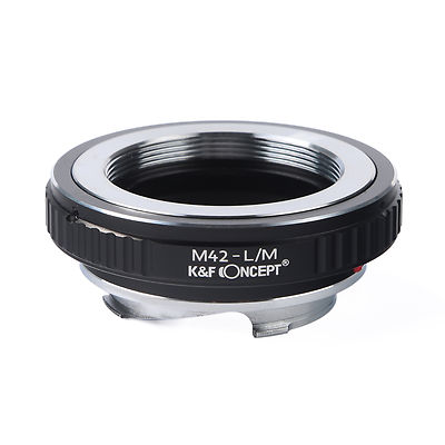 Adattatore Per Obiettivo M42 - FD: Anello In Lega Per Fotocamere Canon FD (F-1, A-1, T60)