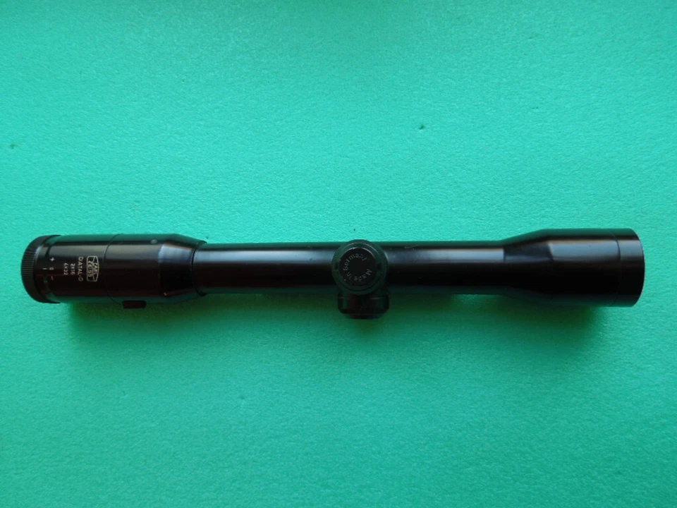 RARO Vintage Carl ZEISS DIATAL - D 2 X 16 + 4 X 32 Ret. # 11 ¡Increíble MECÁNICA! Foto 2 de 4