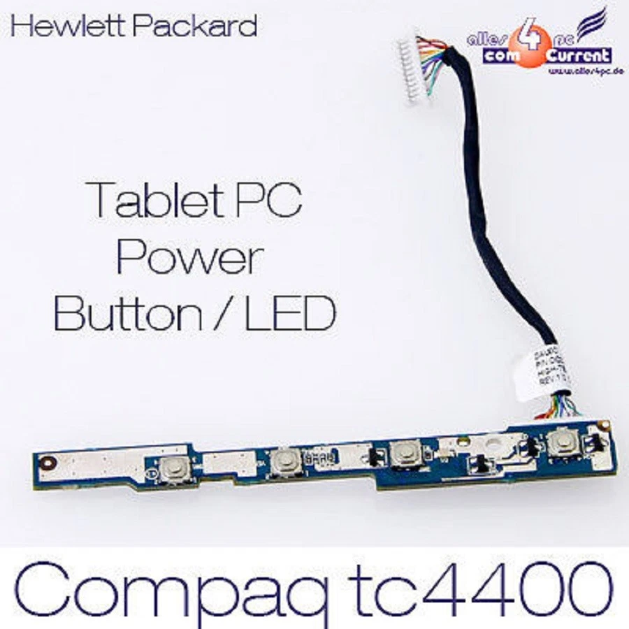 HP COMPAQ tc4400 SOUND LED INDICATOR PANEL BOARD MODUL GCE HAU20 LS-3035P 194