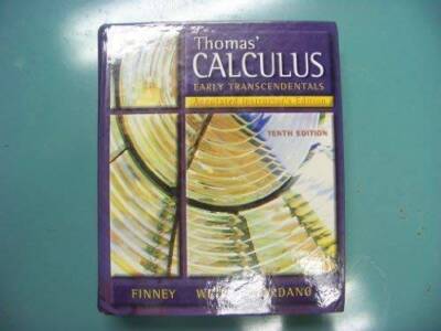Thomas Calculus: Early Transcendentals: Tenth Edition Annotated Instruct - GOOD