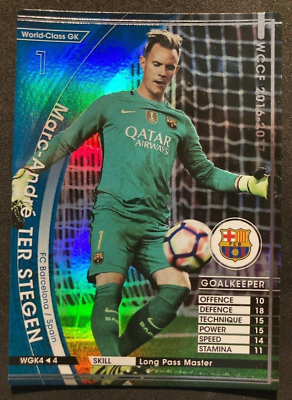2016-17 Panini WCCF World Class Marc-Andre Ter Stegen Barcelona