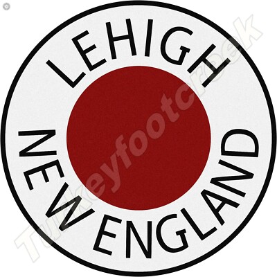 Lehigh New England 11.75'' Round Metal Sign