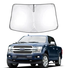 Car Window Sun Shade Windshield Cover Shield UV Protector For 2015-202Ford F-150