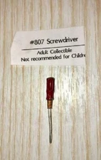 MINIATURE DOLLHOUSE 1:12 SCALE SIR THOMAS THUMB "SCREWDRIVER" - 807