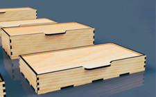 MDF Wooden CRAFT BOX  Personalised