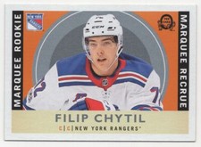 2017-18 O-Pee-Chee Update Retro Filip Chytil Rookie New York Rangers #639