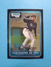 ALEJANDRO DE AZA 2006 BOWMAN CHROME BASEBALL CARD # BC8 H1966