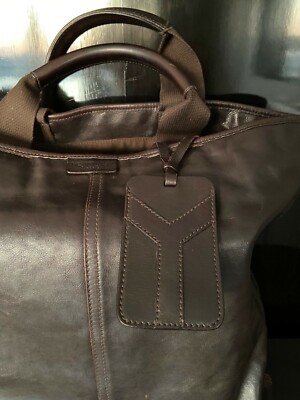 ysl tote bag brown