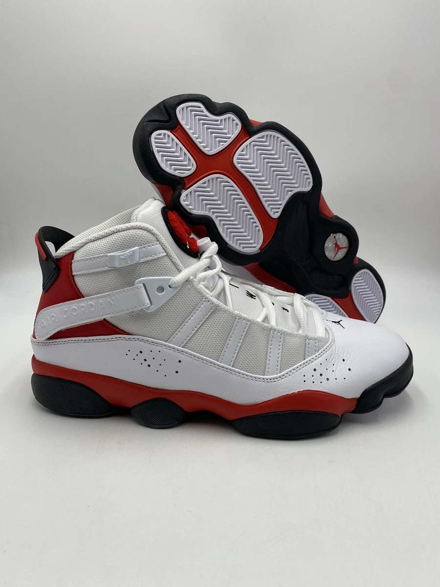 Nike air jordan top 6 noir rouge
