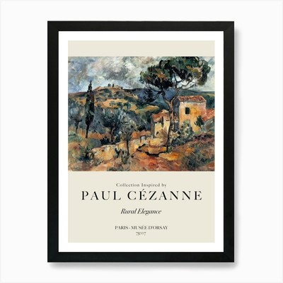 Rural Elegance Art Print Framed Wall Art Poster Canvas Print P [A3 POSTER ONLY]