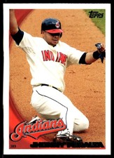 Jhonny Peralta 2010 Topps #287 Indians MLB READ FREE SHIPPING AutographDen