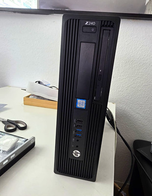 HP Z240 SFF CORE i5-7500 16 GB DDR4 500 GB  Festplatten. NVIDIA QUADRO