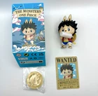 POP MART Labubu The Monsters x One Piece Figure Toy Doll - Monkey D Luffy