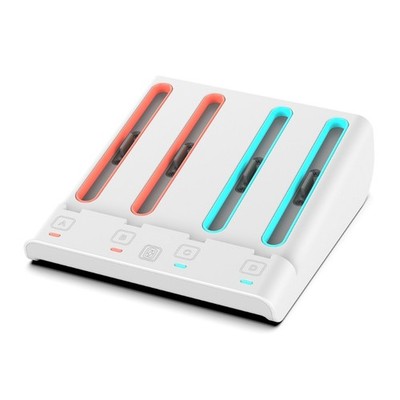 4 In 1 Handle Dock Charger LED Light Small Handle Charging Base Gamepad Charging