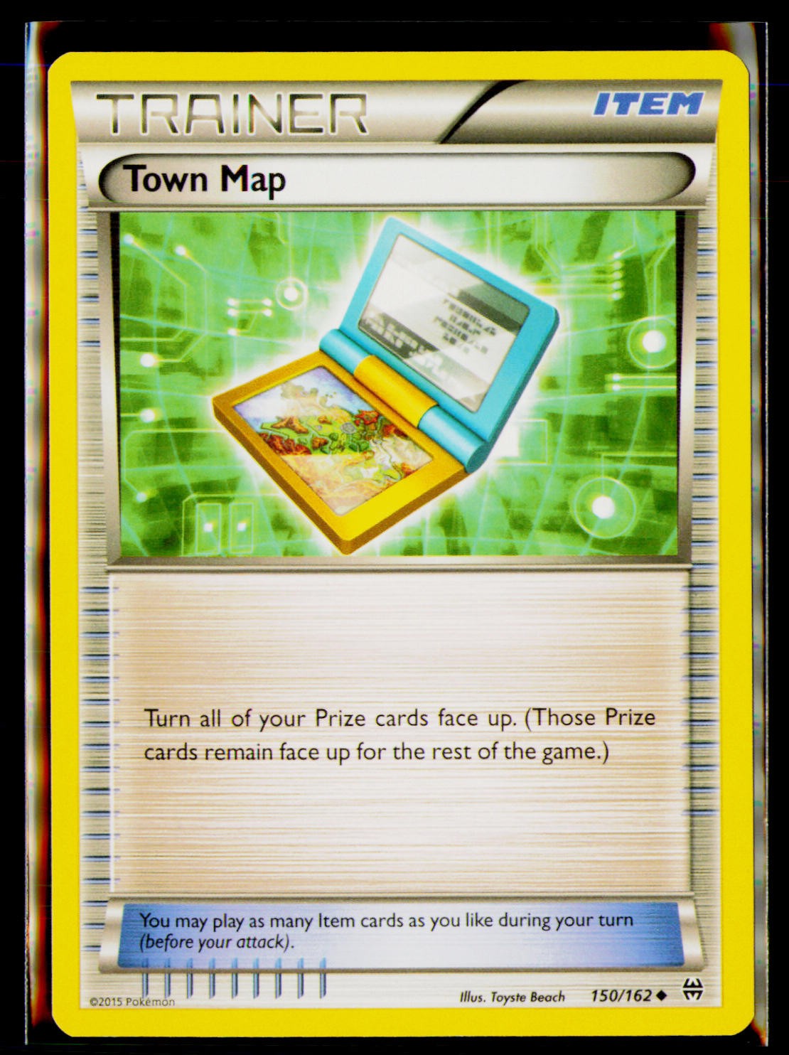 XY - BREAKthrough #150/162 Town Map