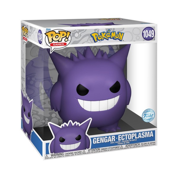 Funko Pop! Jumbo: Pokemon - Gengar - Vinyl-Sammelfigur - Geschenkidee - Offiziel-image