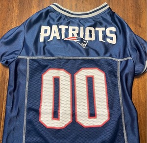 New England Patriots NFL Football Navy White XX-Large Jersey Bandana Set