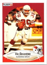 1990 Fleer #339 Vai Sikahema