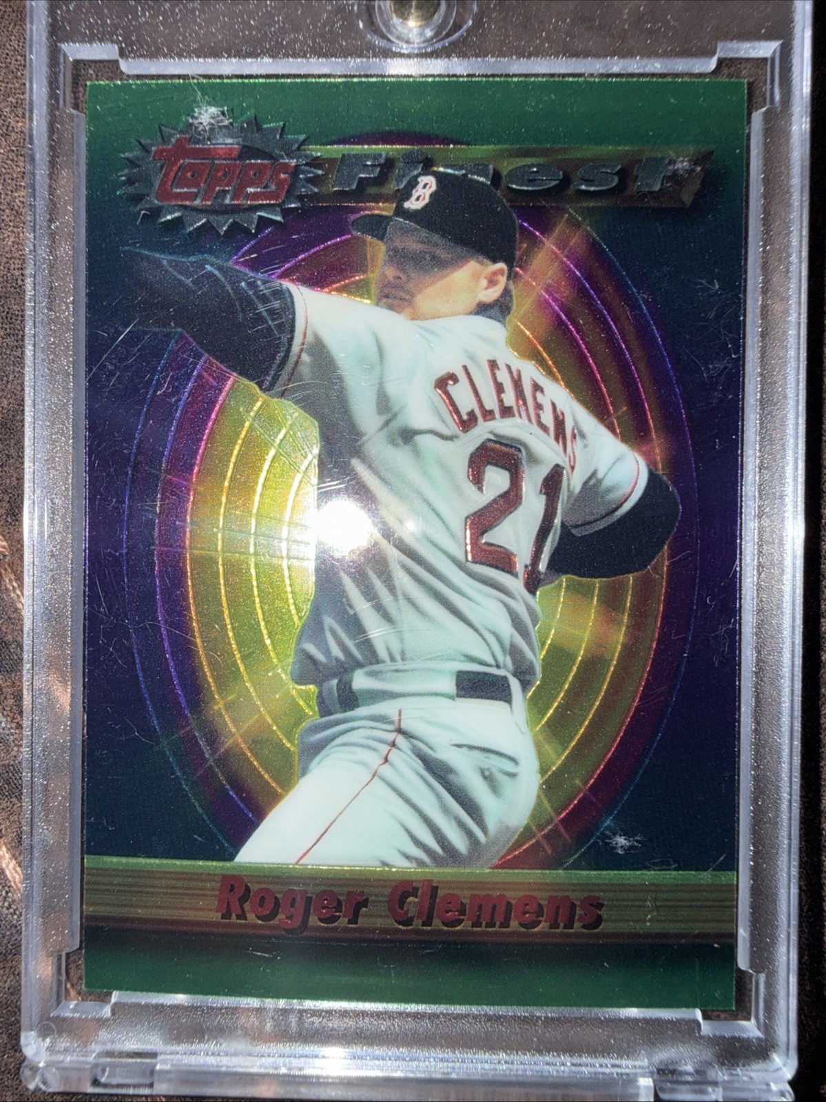 1994 Topps Finest - Roger Clemens #217 Refractor