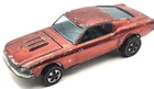 Vtg. 1967 Hot Wheels Redlines Sweet 16 Custom Mustang Spectraflame Red Hong Kong