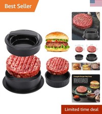 Burger Press Hamburger Patty Maker Slider Press Stuffed Burger Patty Press Re...