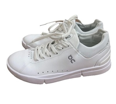 On Running Cloudtech The Roger Advantage Leather Speadboard White Sneakers 8.5''