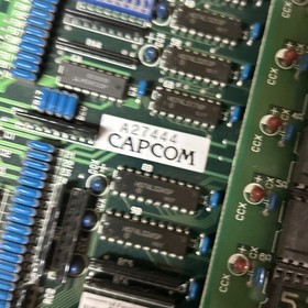 Original Not Working Street Fighter 2 Capcom ARCADE Video GAME PCB BOARD Onba-1