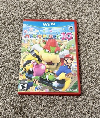 Mario Party 10 Nintendo Wii U Complete CIB Tested Authentic Amiibo Compatible